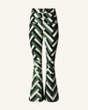 Waffle Print Green