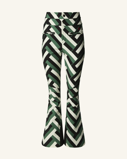 Waffle Print Green