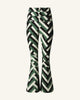 Waffle Print Green