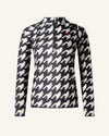 Black & White - Houndstooth Print