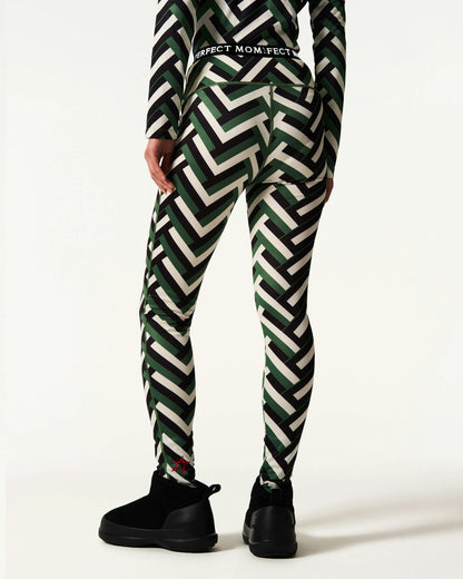 Waffle Print Green