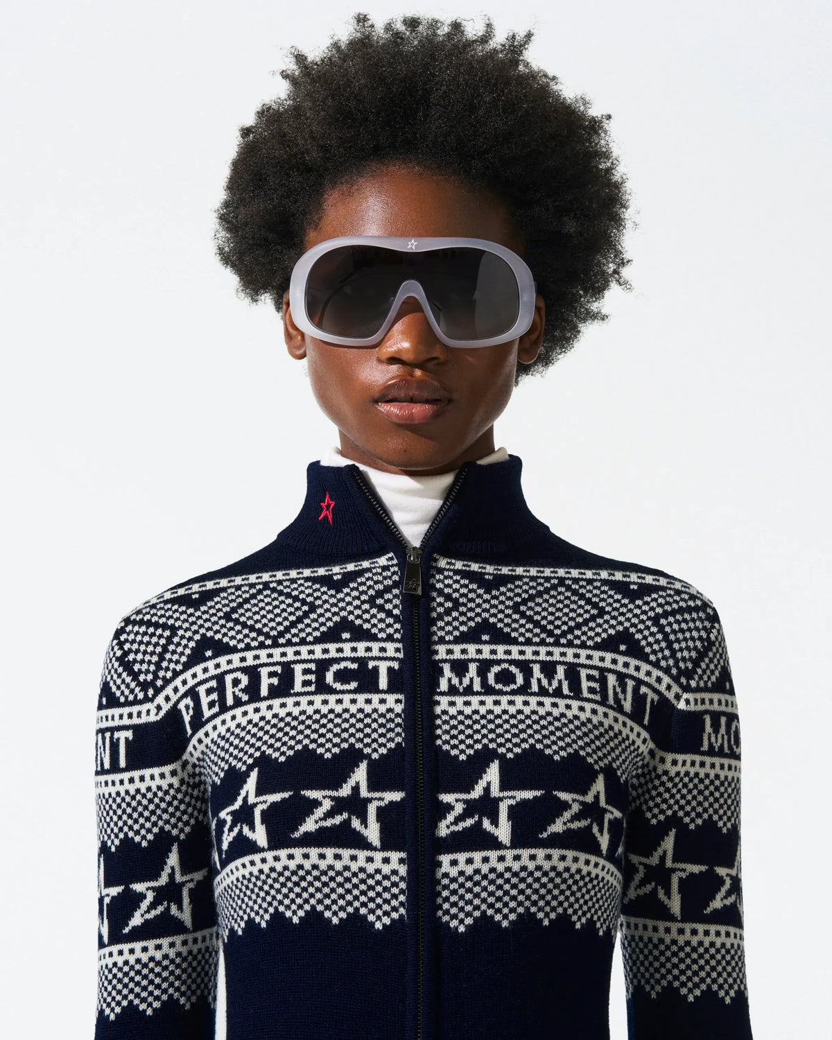 Navy & White