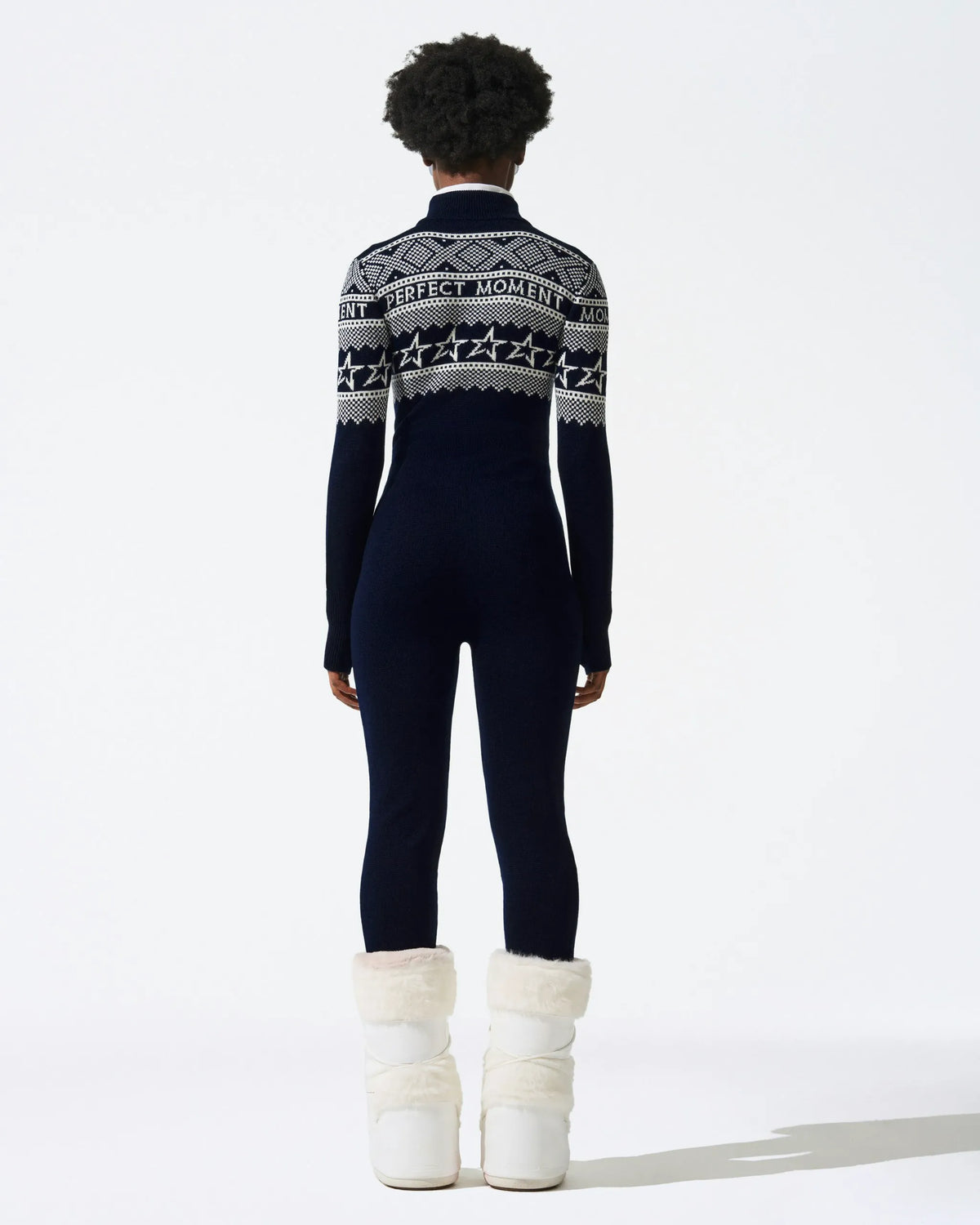 Navy & White