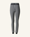 Houndstooth - Black,Snow White