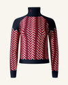 Navy, White & Red