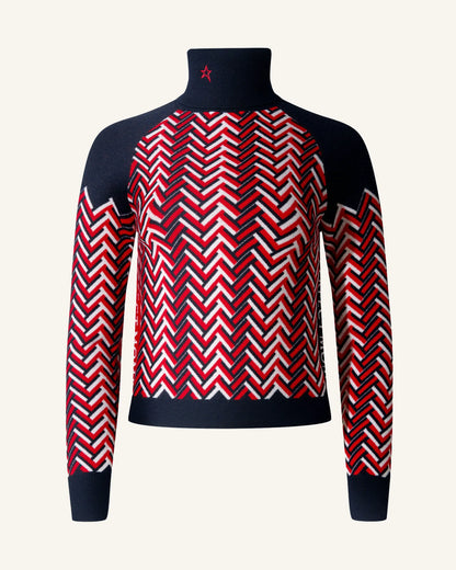 Navy, White & Red