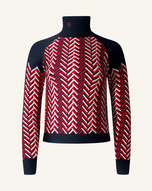 Navy, White & Red