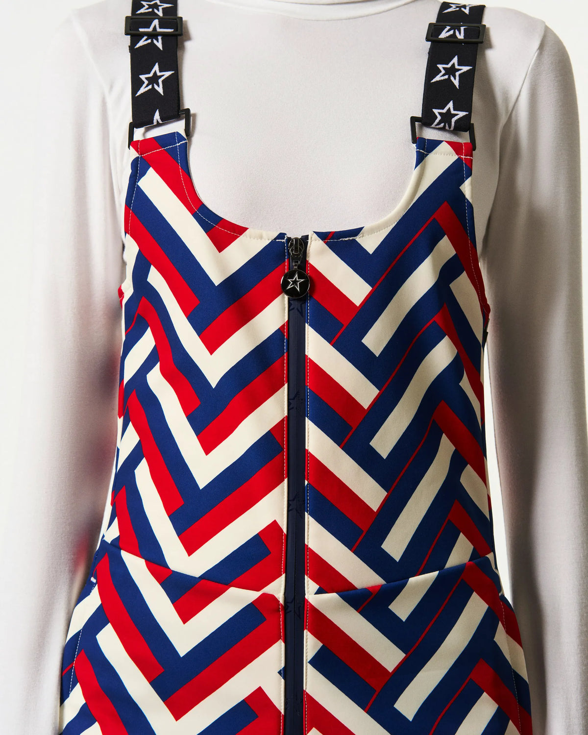 Waffle Print Red