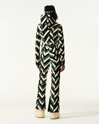Waffle Print Green