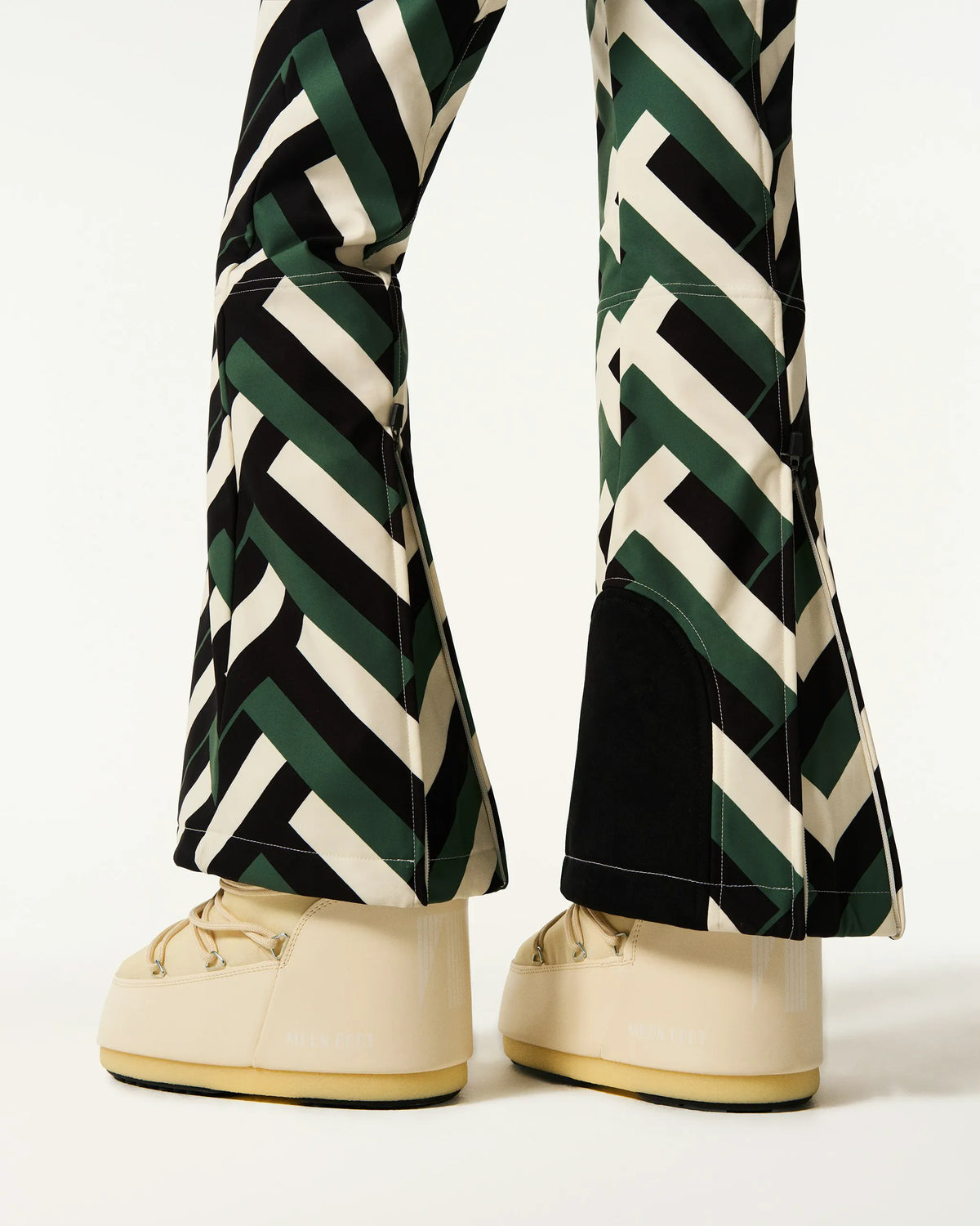 Waffle Print Green
