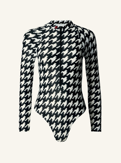 Black & White - Houndstooth Print
