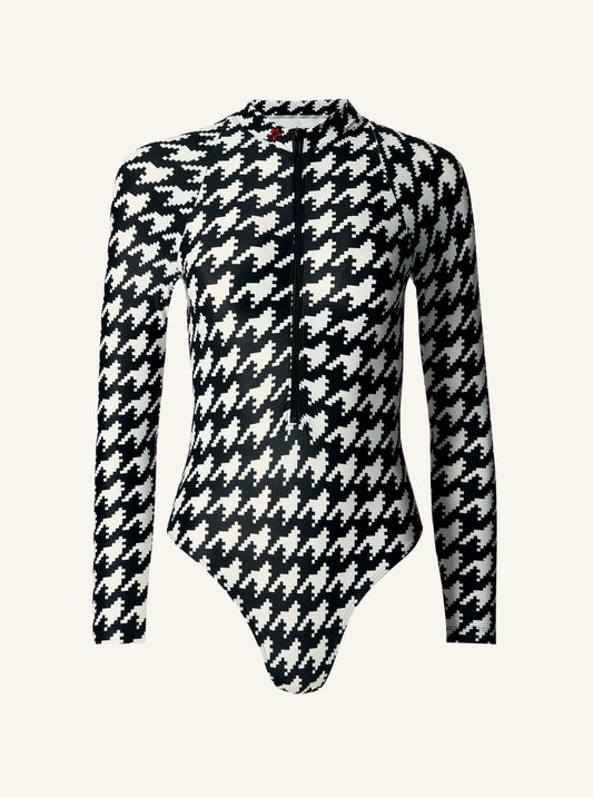 Black & White - Houndstooth Print
