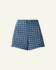 Denim Houndstooth