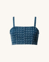 Denim Houndstooth